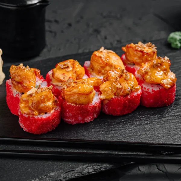 Crispy Red Shrimp Roll