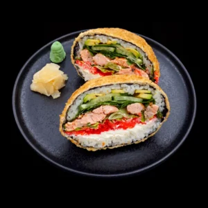 Sushi Burger Salmon Grill